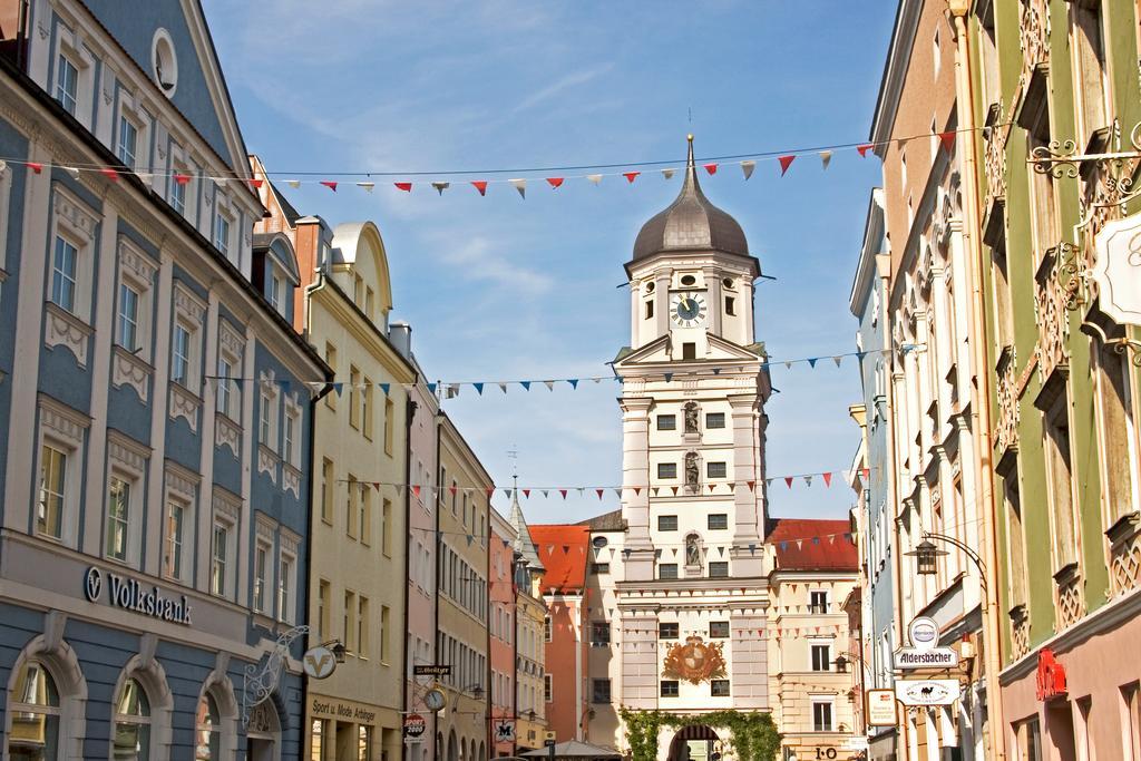 Wittelsbacher Zollhaus Hotel Vilshofen an der Donau Eksteriør billede